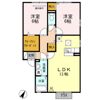 サニープレイス福山Ⅰ F棟の間取り画像