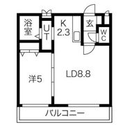 Birth(バース)の間取り画像