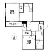 スクエア国立の間取り画像