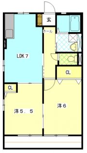 ショコラCの間取り画像