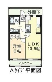 エスポワール2の間取り画像
