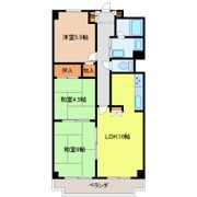 ヒルトップ藤ヶ丘の間取り画像