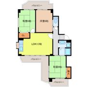 Ceres藤見が丘(イースタンメゾン藤が丘)の間取り画像