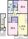 ベルファミーユⅡの間取り画像