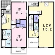 アクティーフサイドⅡの間取り画像