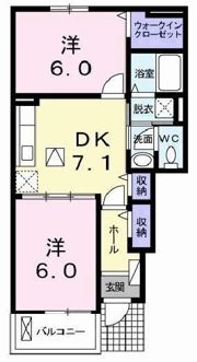 プチ アンジュの間取り画像