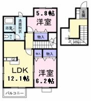 フリージアの間取り画像