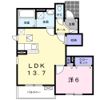 ラ カーサ 卯之の間取り画像