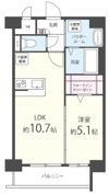 グランドシャトー花畑T・Sの間取り画像