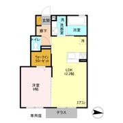 ヴィクトワール Ⅱ Aの間取り画像