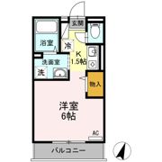ジュネス西新井 Ⅰ・Ⅱの間取り画像