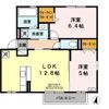 リビングタウンくにみ A棟の間取り画像