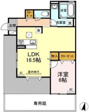 ドリーム B棟の間取り画像