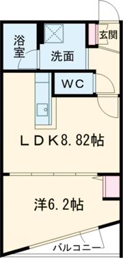 RIVERSIDE TASK KASUGA(リバーサイドタスク春日)の間取り画像