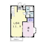 エルサティⅠの間取り画像