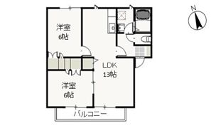メゾン・タチバナ Aの間取り画像