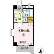 カナンハイツ大元の間取り画像