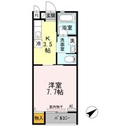 サンライズ C棟の間取り画像