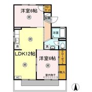 グレースタウン原 B棟の間取り画像