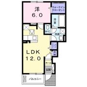 プレッソ橿原Ⅲの間取り画像