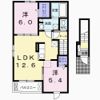 プレッソ橿原Ⅳの間取り画像