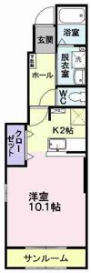 メゾン早坂2番館の間取り画像