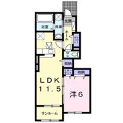 ベル リュミエールの間取り画像