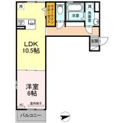 D-room 十王の間取り画像