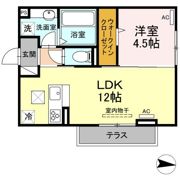 ソレイユ入船の間取り画像