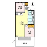 パレーシャル三木の間取り画像