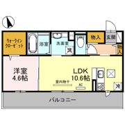 コーポTE（ｺｰﾎﾟﾃｨｰｲｰ）の間取り画像