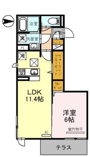 D-room宇須 光の間取り画像