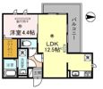 D-room宇須 光の間取り画像