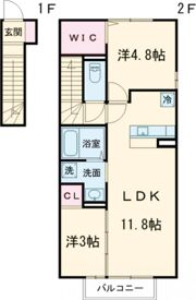 ラムロ吉田の間取り画像