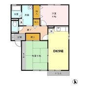 セジュール・エスポワ A棟の間取り画像