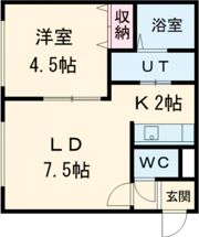 NOON澄川(ヌーン澄川)の間取り画像