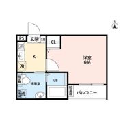 CRASTINE名楽町(クラスティーネメイラクの間取り画像