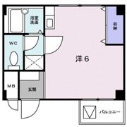 パル六甲の間取り画像