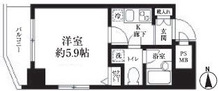 HF練馬レジデンスの間取り画像