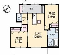 アンソレイユ A棟の間取り画像