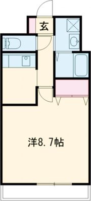 クロノス29新町の間取り画像