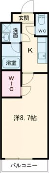 フジパレス堺なかもずⅡ番館の間取り画像