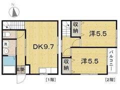 クレストKの間取り画像