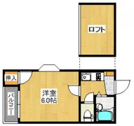 クオリティ荒江1の間取り画像