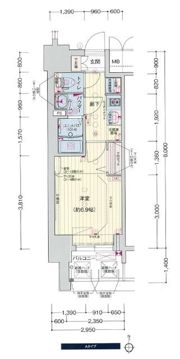 プレサンス広小路通 葵の間取り画像