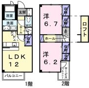 コリーヌⅡの間取り画像