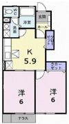 宮北ガーデンハウスの間取り画像