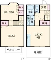 モンターニュⅡ番館の間取り画像