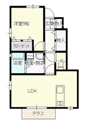 ピリアの間取り画像