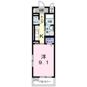 アンソレイユIの間取り画像